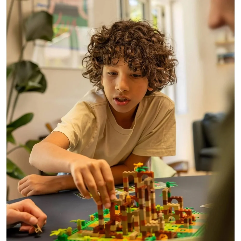 LEGO Monkey Palace Board Game. Build your way to victory Brick by Brick